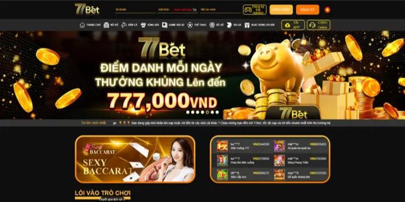 77Bet chính thức ra mắt với thành viên 2019